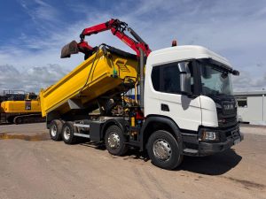 2022 SCANIA P410XT TIPPER GRAB