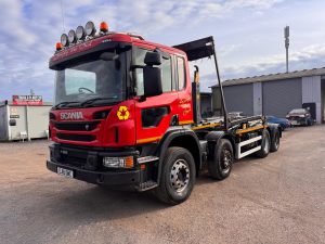 2015 SCANIA P410 HOOKLOADER