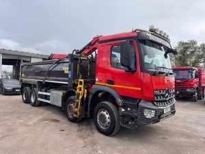 2018 MERCEDES AROCS 3240 TIPPER GRAB