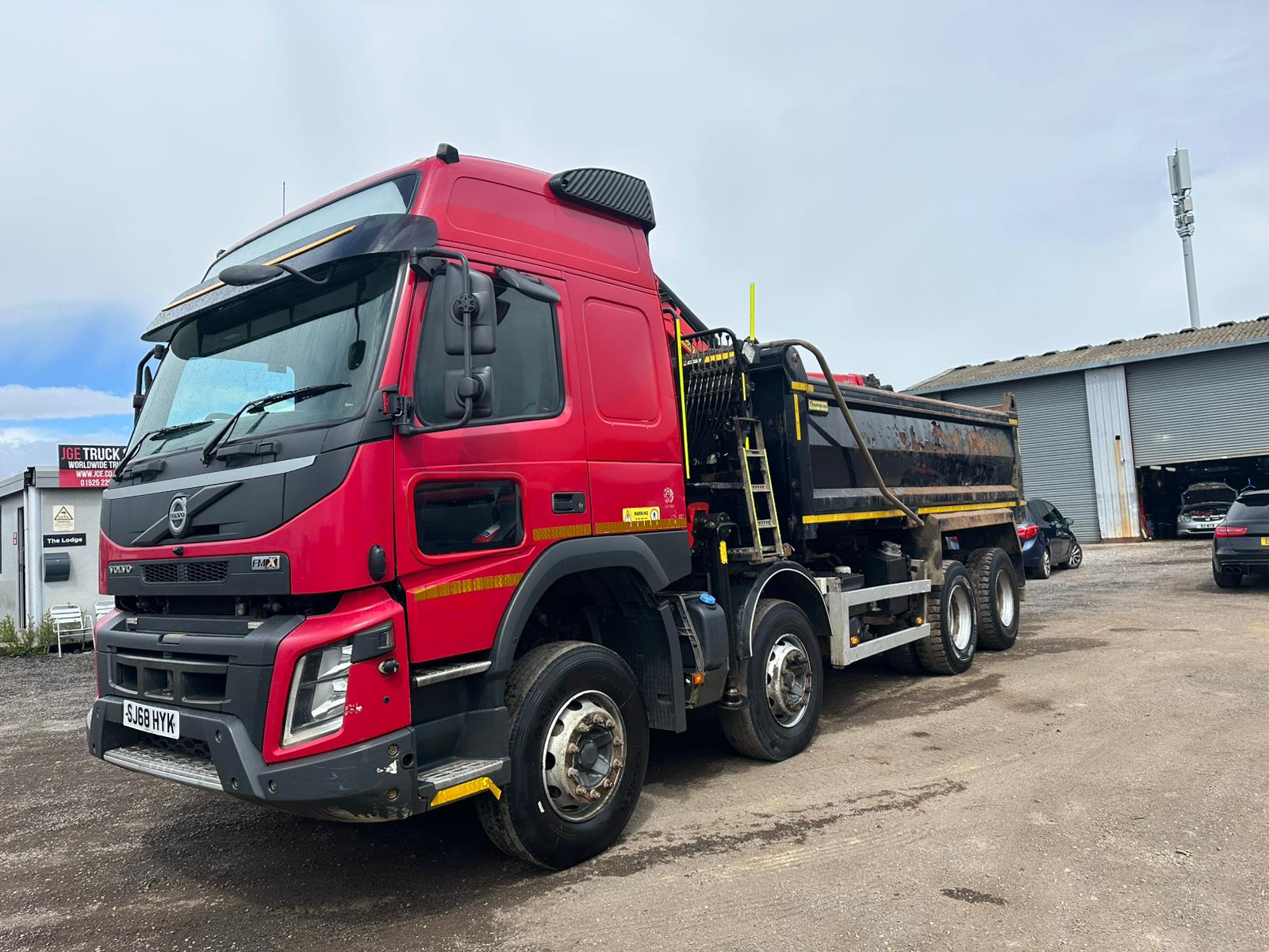 2018 VOLVO FMX 420 GRAB