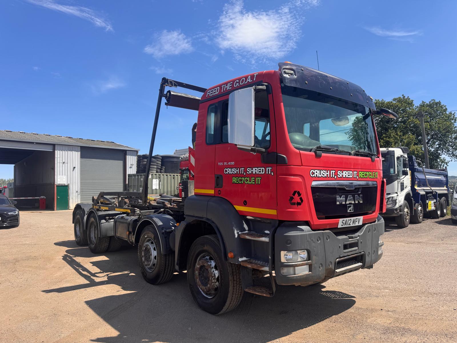 2012 MAN TGS 35.400 HOOK LOADER