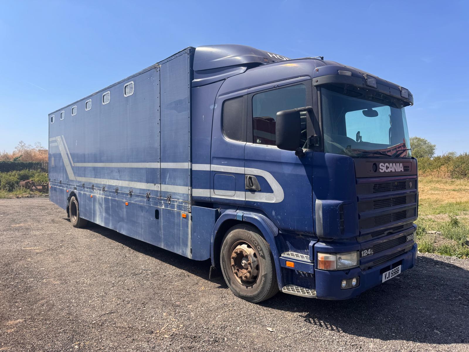 1997 SCANIA 124L 360 HORSEBOX